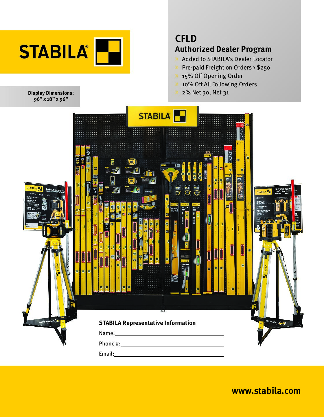 CFLD Authorized Program Sell Sheet - 2025 - Tile