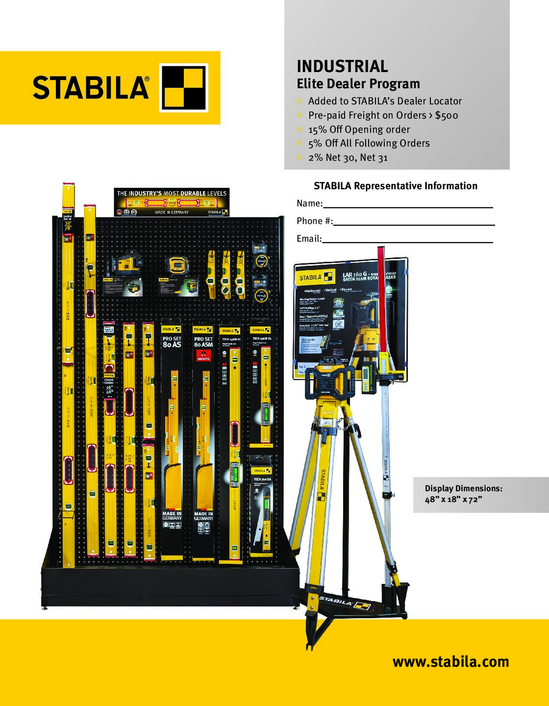 Elite Dealer 2025 Sell Sheet - Industrial