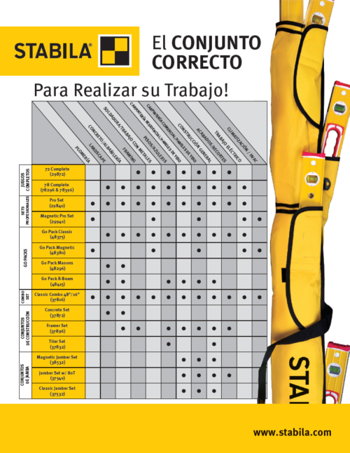 Level Combo Product Flyer - Spanish